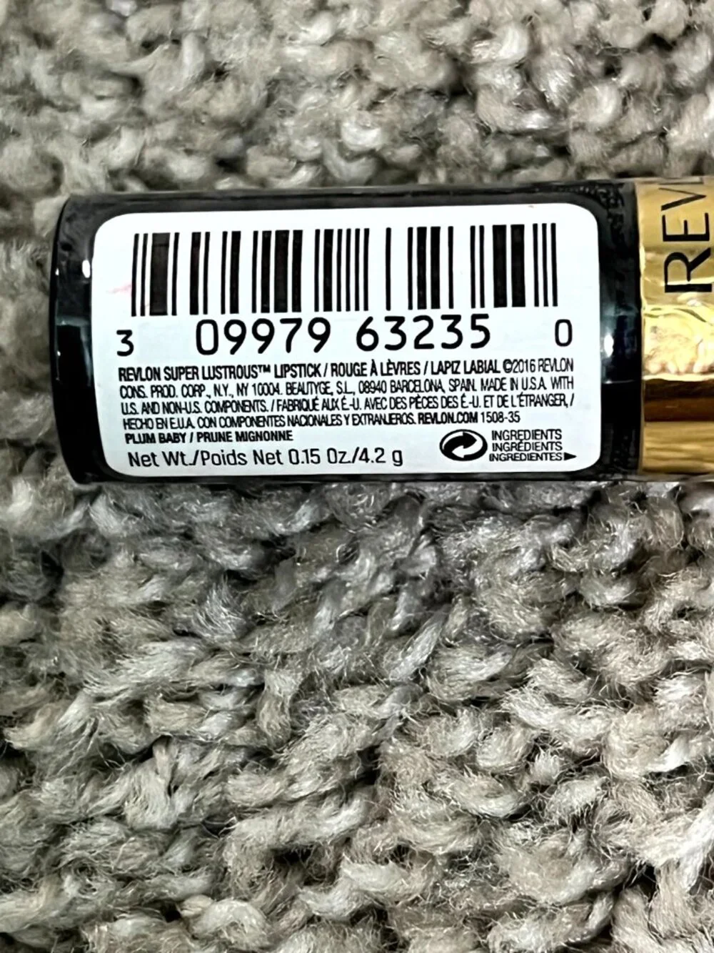 Revlon Super Lustrous Pearl Lipstick, Plum Baby